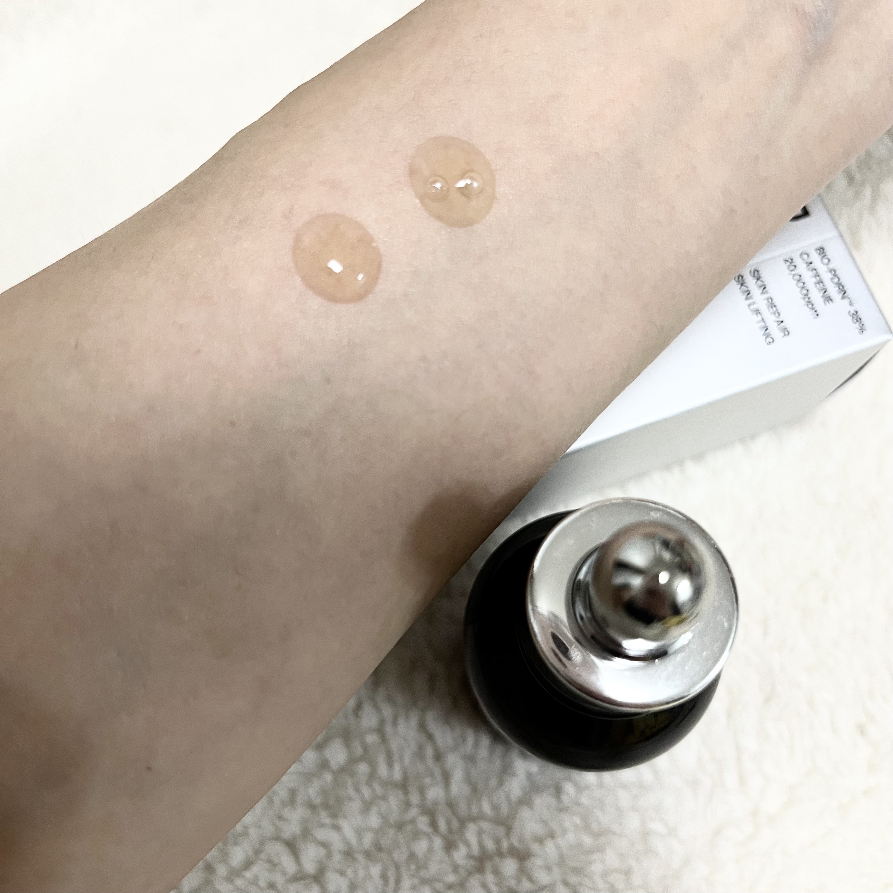 PDRNカフェインショット/IOPE/美容液を使ったクチコミ（3枚目）