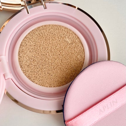 ピンクティーツリーカバークッション/APLIN/クッションファンデーションを使ったクチコミ(3枚目)