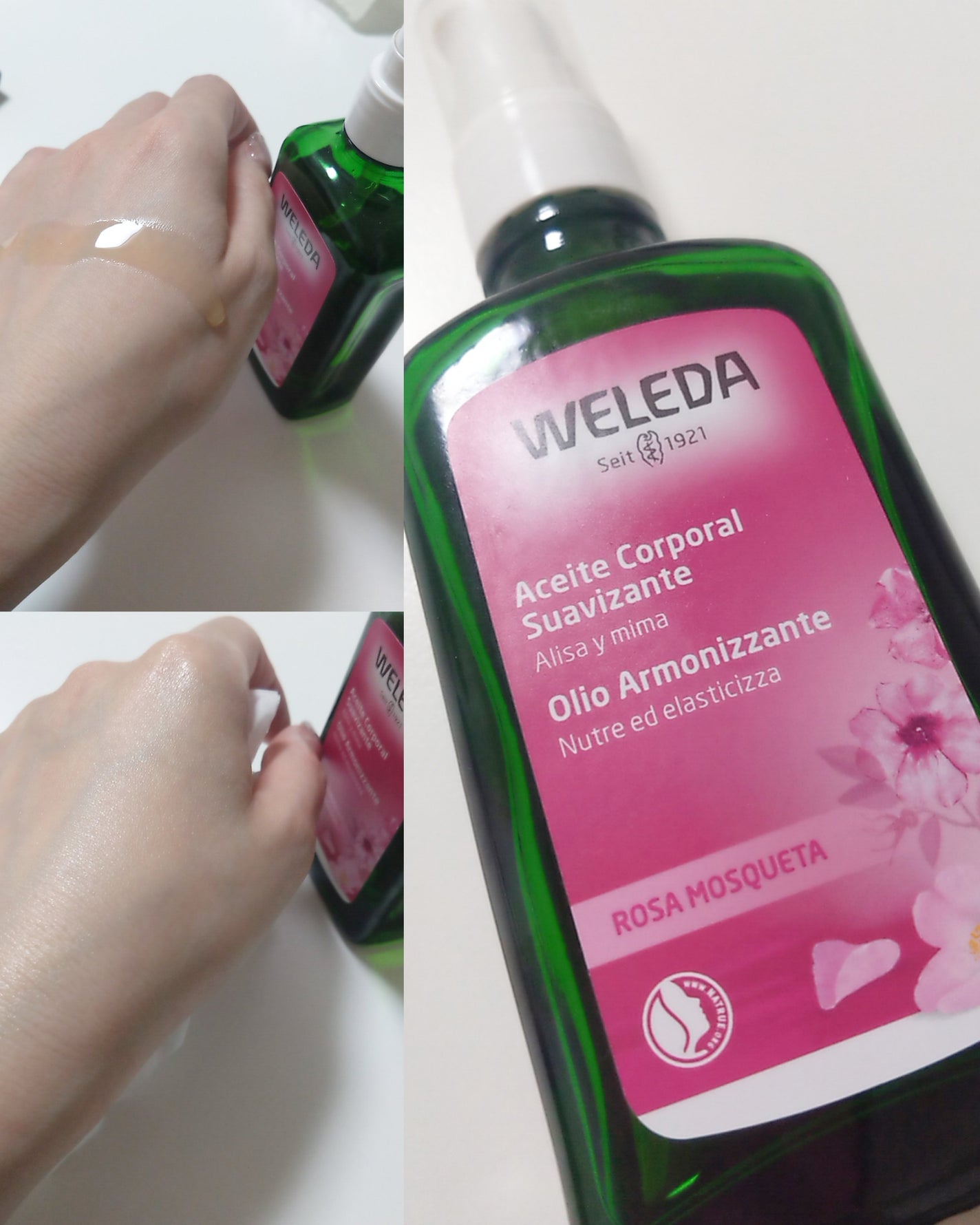 ワイルドローズオイル/WELEDA/ボディオイルを使ったクチコミ(1枚目)