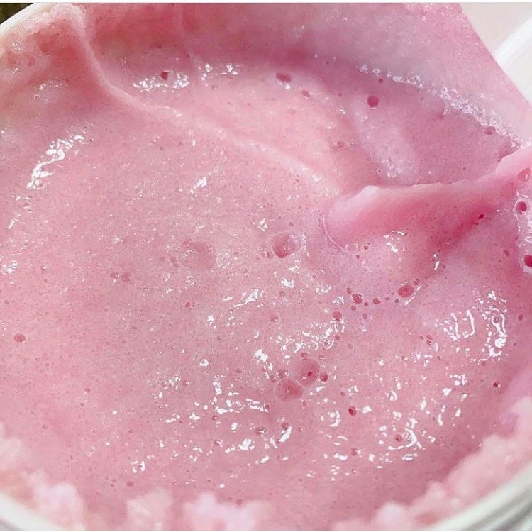 Q+Me スウィート ボム タラソ スクラブ/AGARISM/バスト・ヒップケアを使ったクチコミ(4枚目)