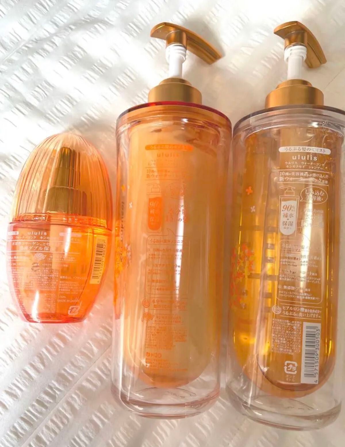 ウォーターコンク キンモクセイ ヘアオイル/ululis/ヘアオイルを使ったクチコミ(3枚目)