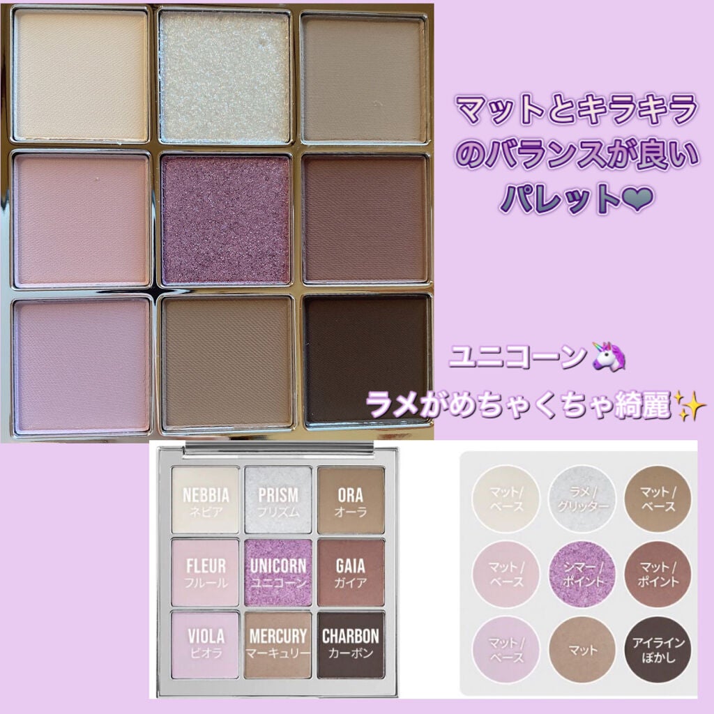 The Bella collection eyeshadow palette/CELEFIT/アイシャドウパレットを使ったクチコミ(3枚目)