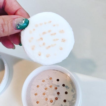 クリアリールースパウダー/ソンティコスメティック/ルースパウダーを使ったクチコミ(3枚目)