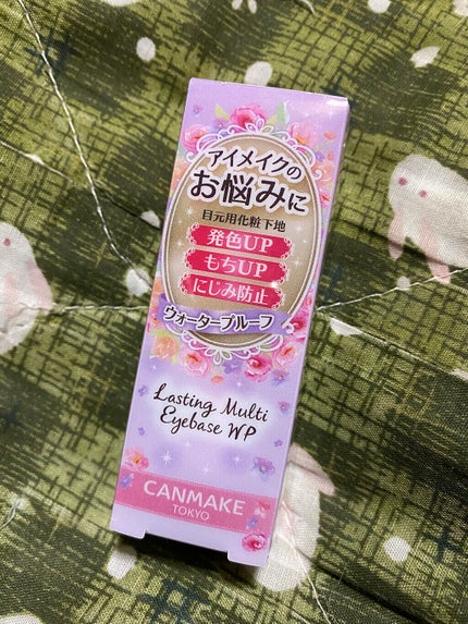 ラスティングマルチアイベース WP/キャンメイク/アイシャドウベースを使ったクチコミ(3枚目)