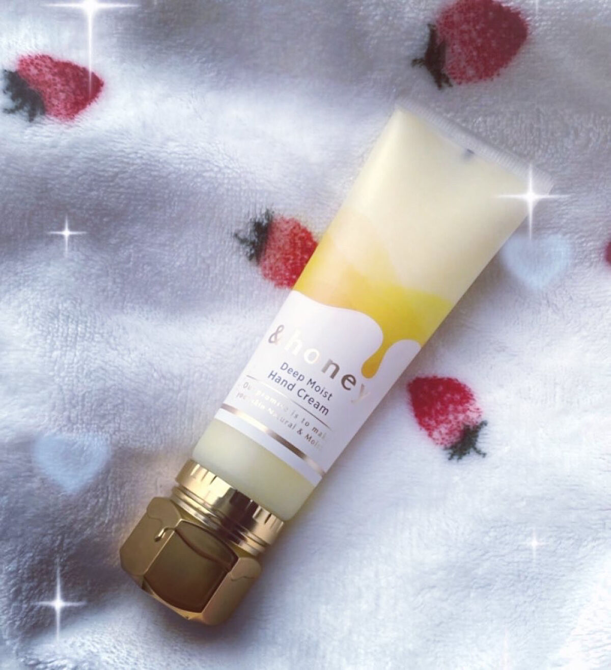 アンドハニー　ディープモイスト ハンドクリーム/&honey/ハンドクリームを使ったクチコミ（1枚目）