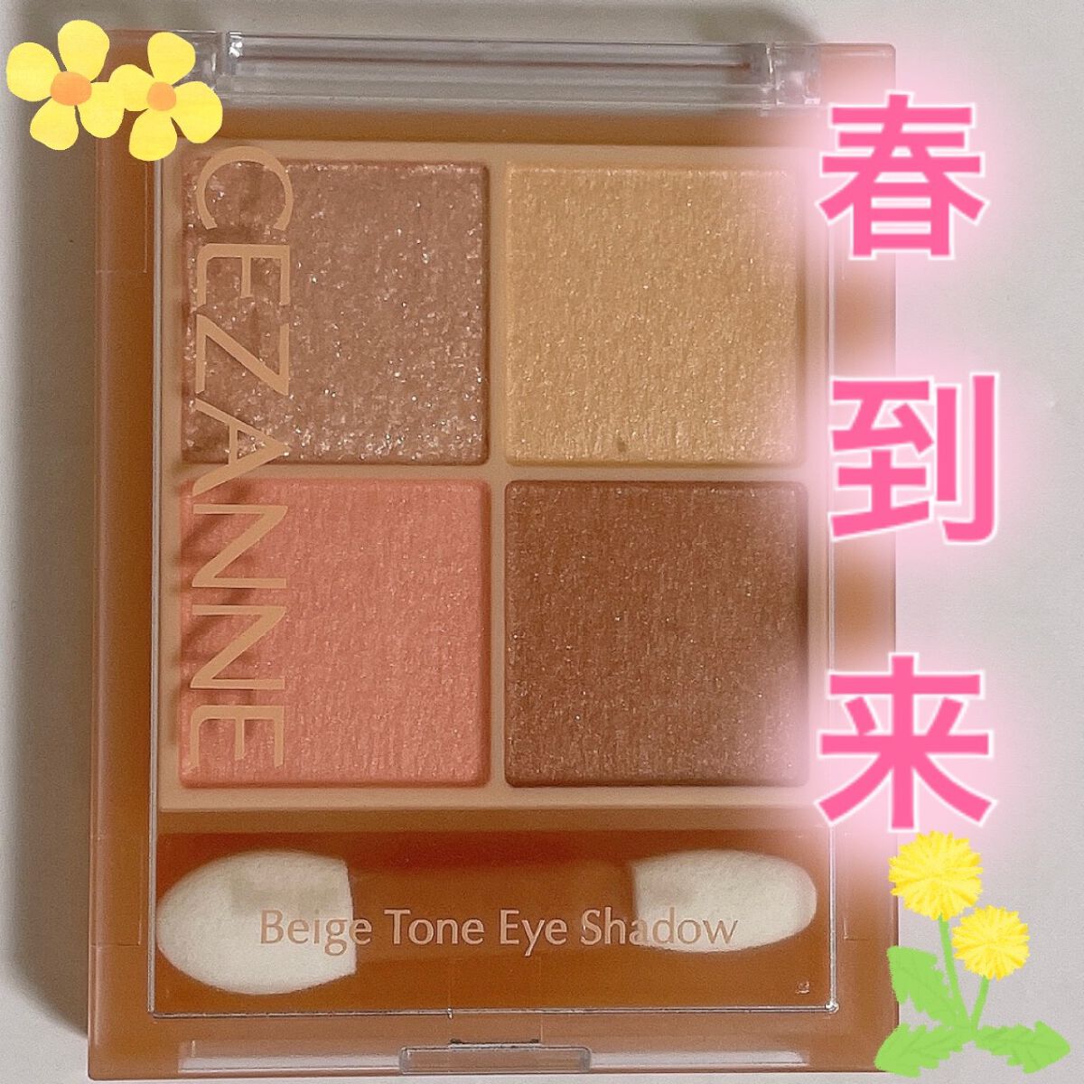 ベージュトーンアイシャドウ/CEZANNE/アイシャドウパレットを使ったクチコミ(1枚目)