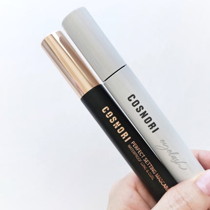 パーフェクトセッティングウォータープルーフマスカラ Long&Curl/COSNORI/マスカラを使ったクチコミ(3枚目)