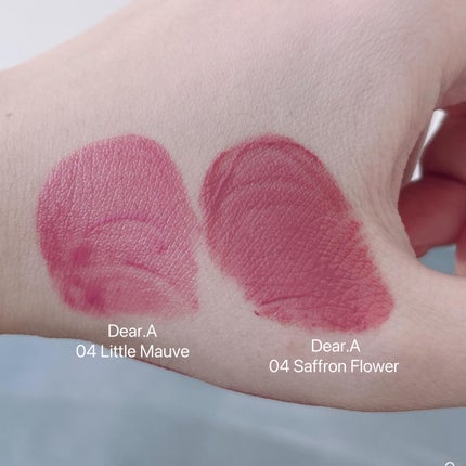 シアーベルベットティント 04 サフランフラワー/Dear.A/リップティントの画像
