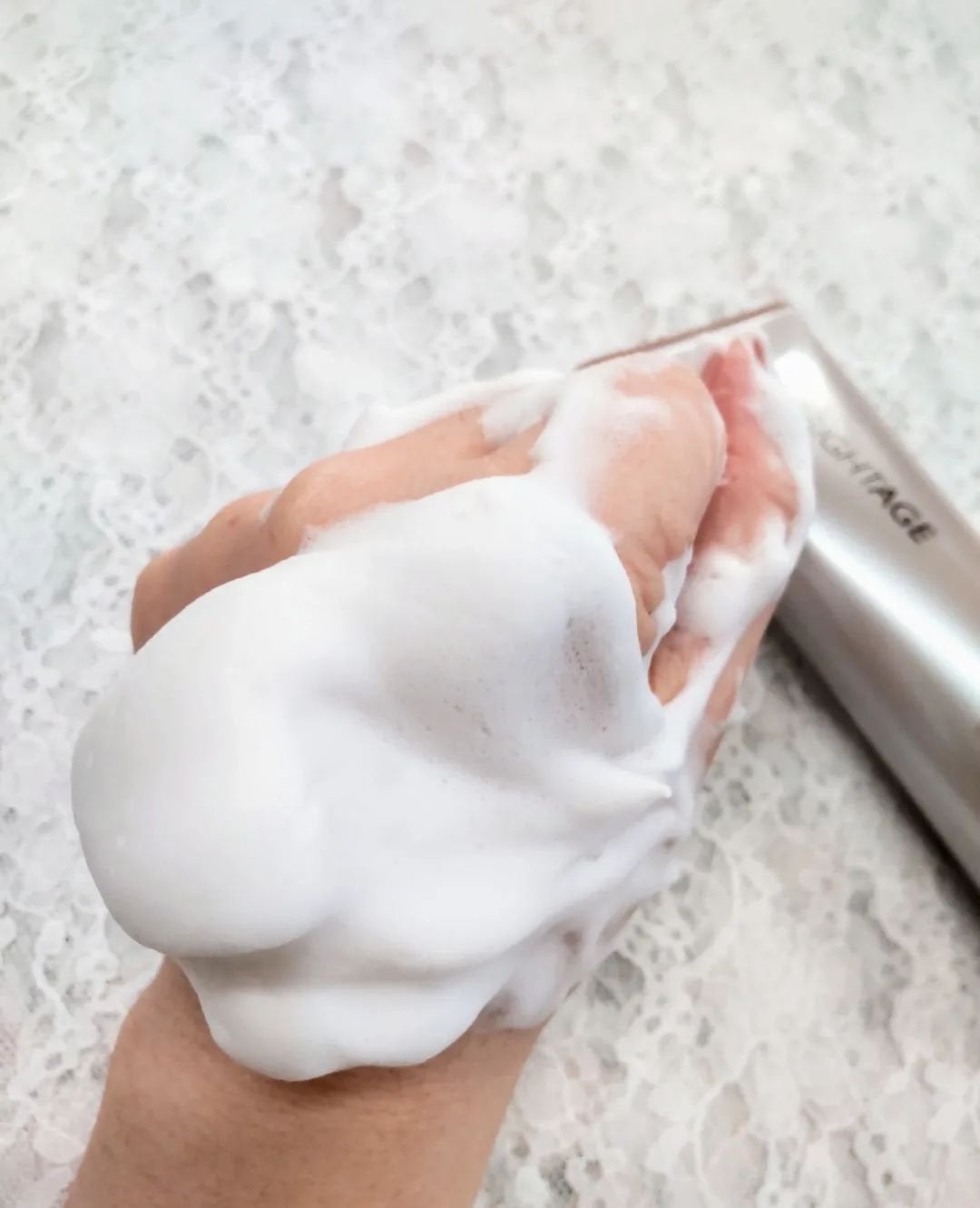 クリア クリーミーウォッシュ/BRIGHTAGE/洗顔フォームを使ったクチコミ(5枚目)