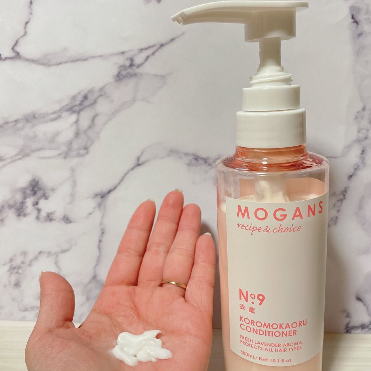 ノンシリコン アミノ酸 シャンプー/コンディショナー 衣薫(ころもかおる)/MOGANS/市販シャンプーを使ったクチコミ(3枚目)