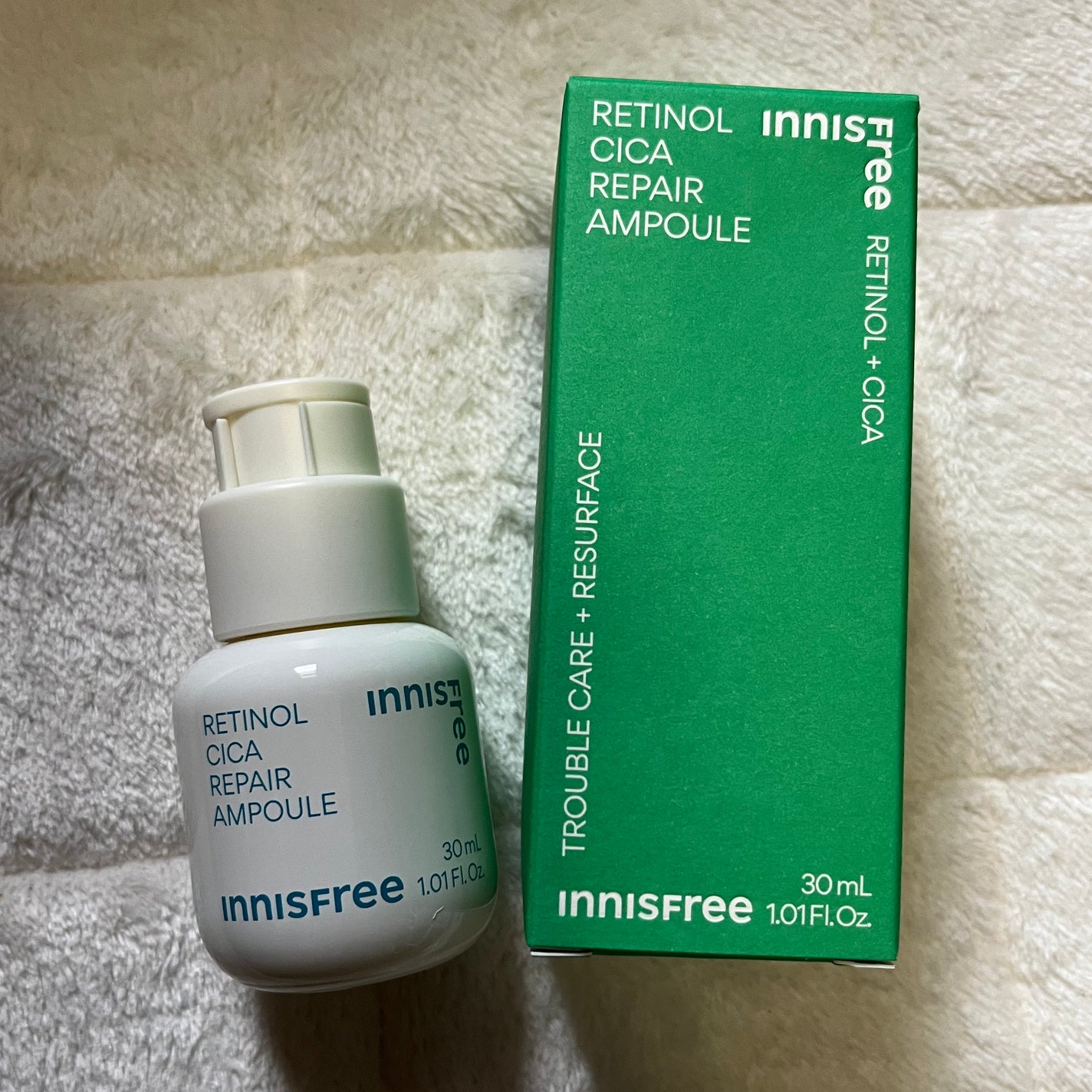 レチノール シカ リペア セラム/innisfree/美容液を使ったクチコミ(1枚目)