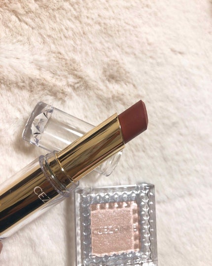 ラスティンググロスリップ/CEZANNE/口紅を使ったクチコミ(2枚目)