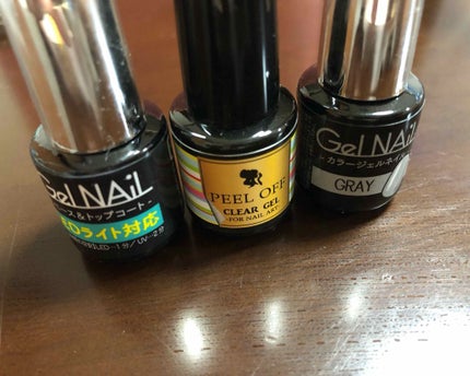 ジェルネイル(ライト対応)/セリア/ジェルネイルを使ったクチコミ(2枚目)