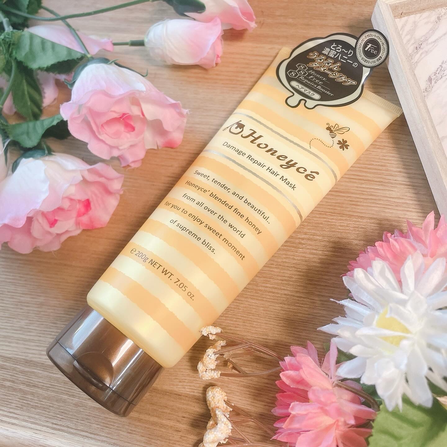 ハニーチェ ダメージリペア ヘアマスクY  R/ハニーチェ/ヘアマスク・ヘアパックを使ったクチコミ（1枚目）