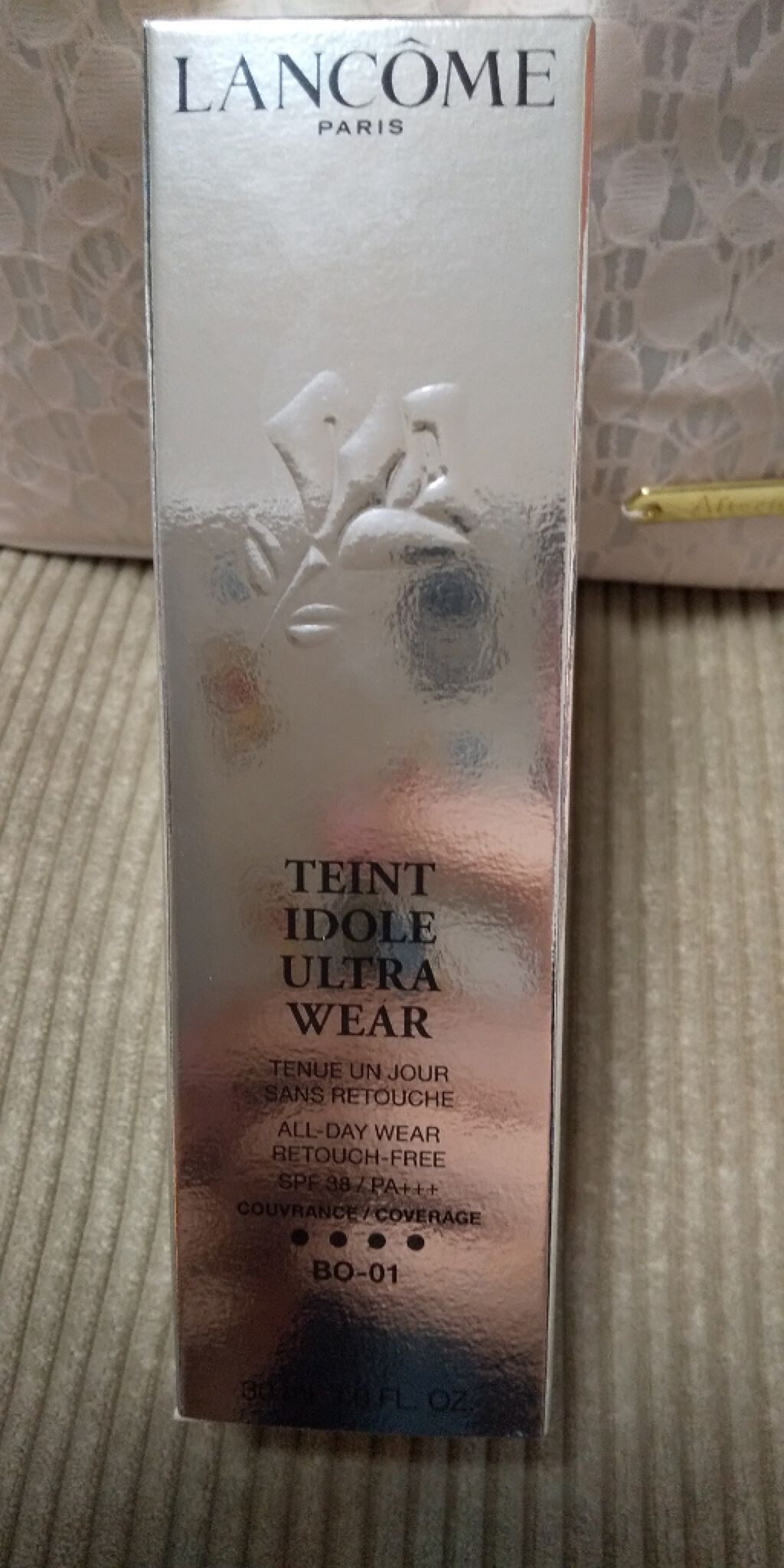 タンイドル ウルトラ ウェア リキッド/LANCOME/リキッドファンデーションを使ったクチコミ(1枚目)