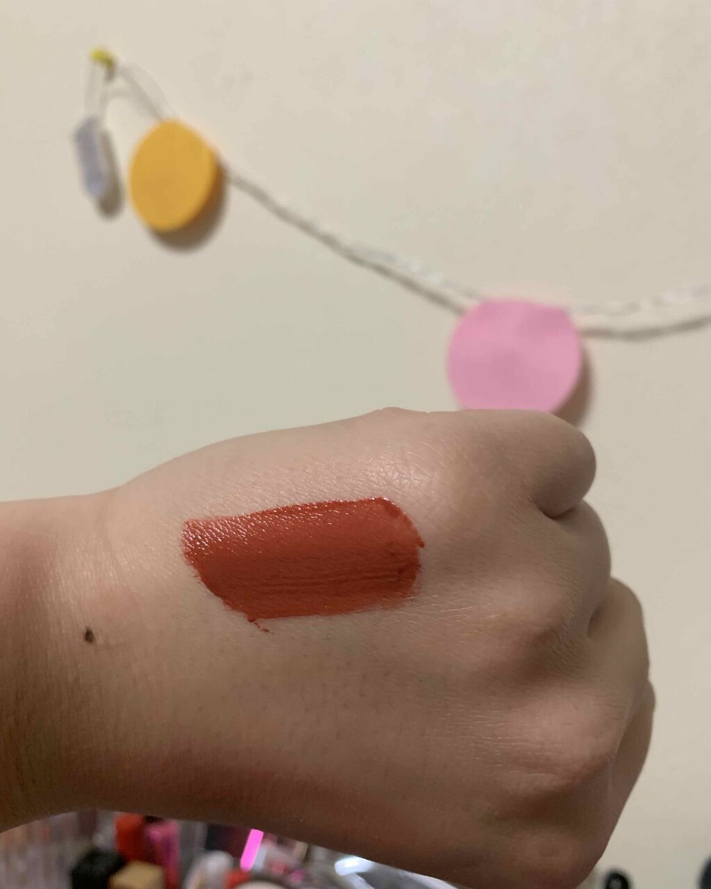 ハートウィンドウリップティントベルベットタイプ/VAVI MELLO/口紅を使ったクチコミ(2枚目)