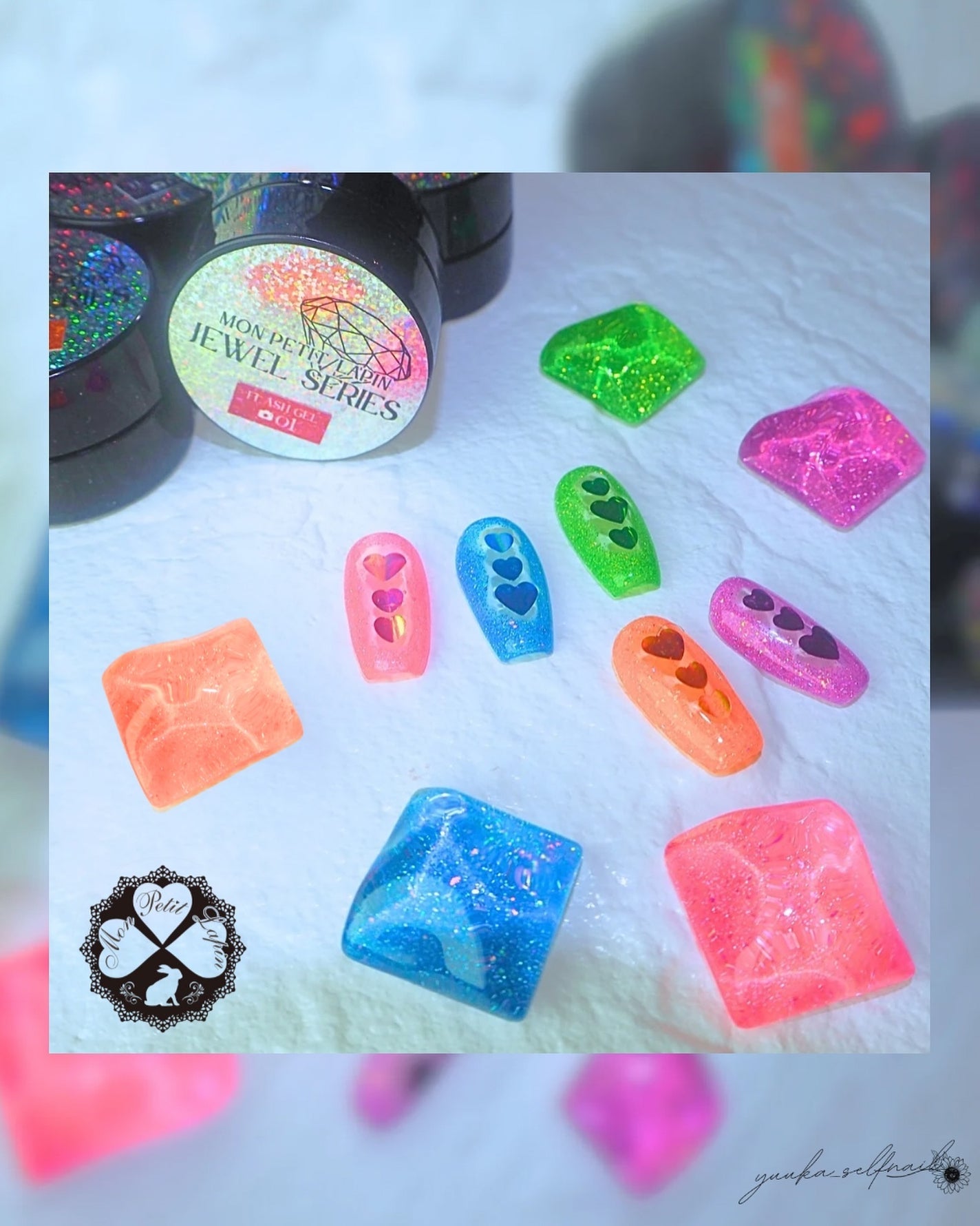 ゆうか🌻LIPSパートナー on LIPS 「ネオンフラッシュジェル @mon.petit.lapin03第..」(1枚目)