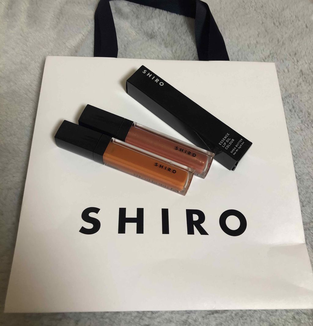 エッセンスリップオイルカラー/SHIRO/リップオイルを使ったクチコミ(1枚目)