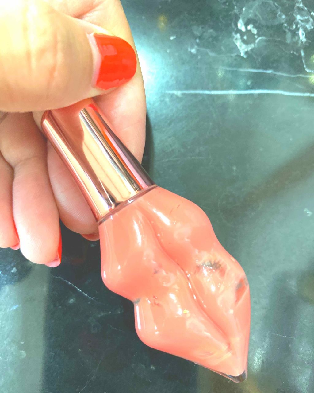 メルティーリップセラム/プランプピンク/リップグロスを使ったクチコミ（1枚目）