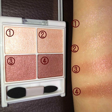 シルキースフレアイズ/キャンメイク/アイシャドウパレットを使ったクチコミ(3枚目)