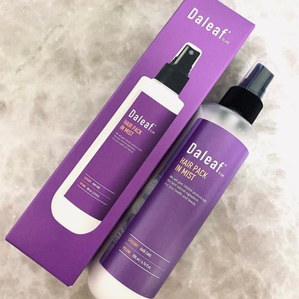 ヘアパック in ミスト/Daleaf/ヘアミルクを使ったクチコミ(1枚目)