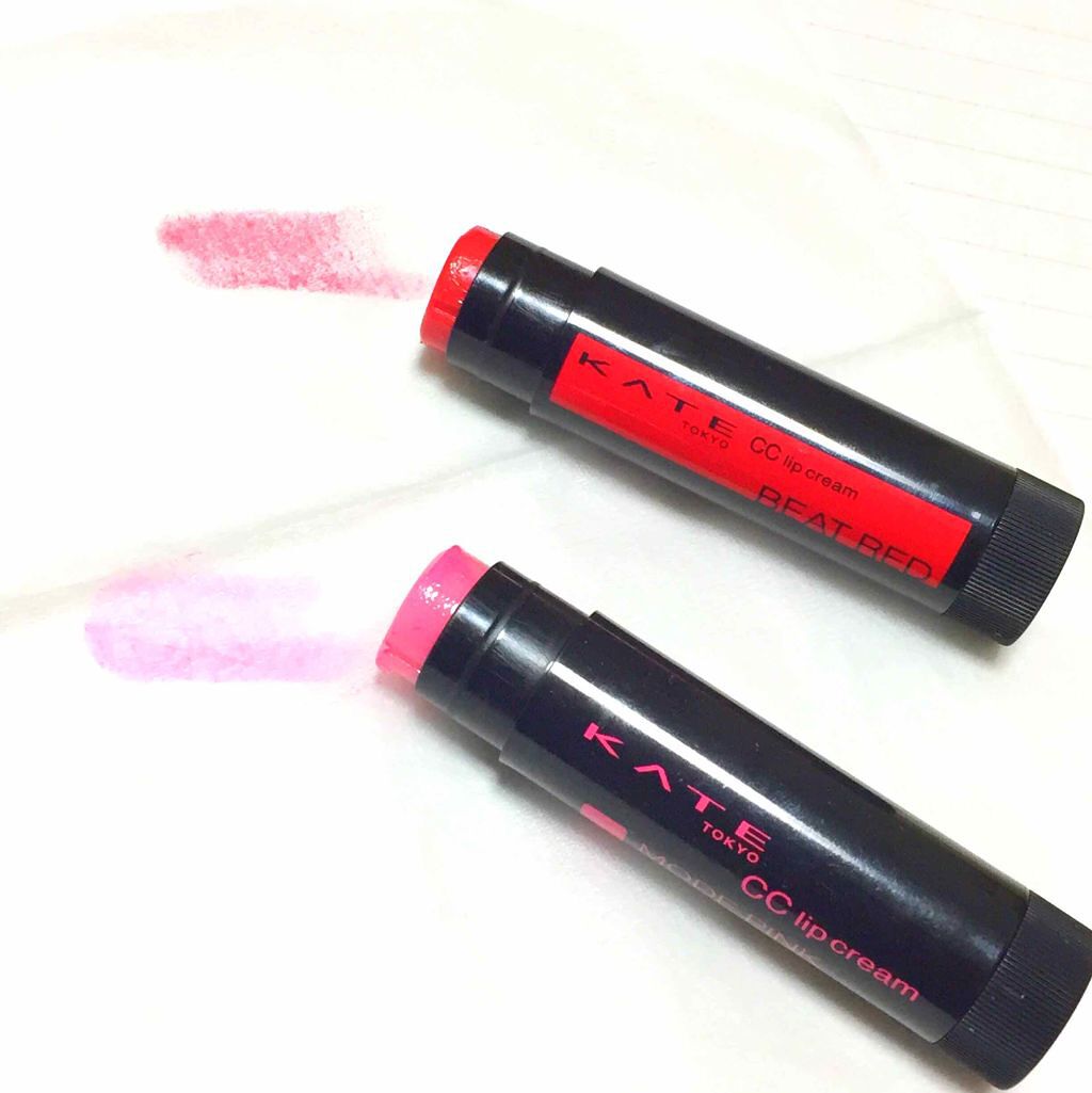 CCリップクリームN/KATE/リップケアを使ったクチコミ（2枚目）