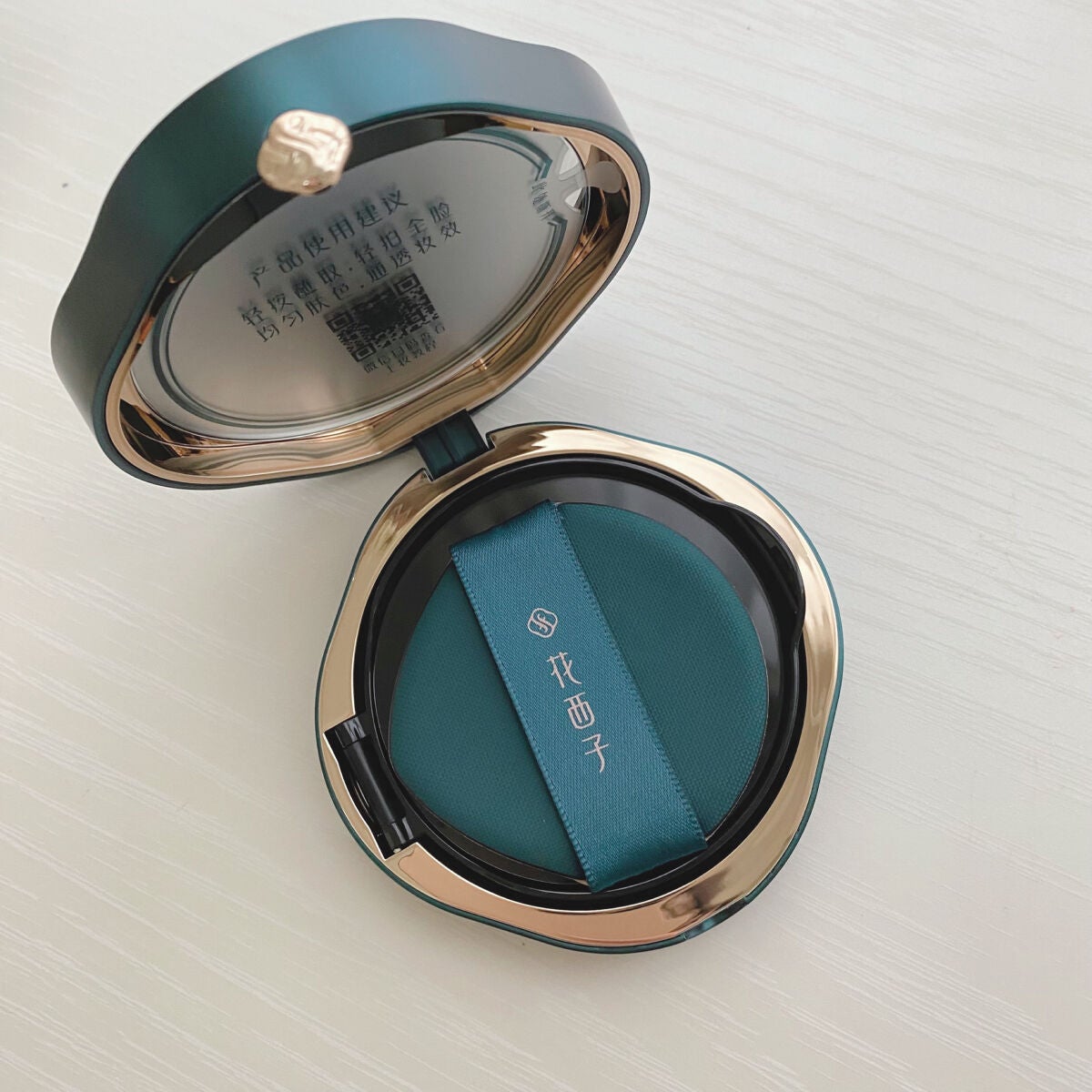 玉容睡蓮クッションファンデーション/花西子/クッションファンデーションを使ったクチコミ(2枚目)