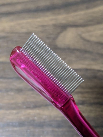 マスカラコーム メタルN(ナチュラル)/チャスティ/その他化粧小物を使ったクチコミ(2枚目)