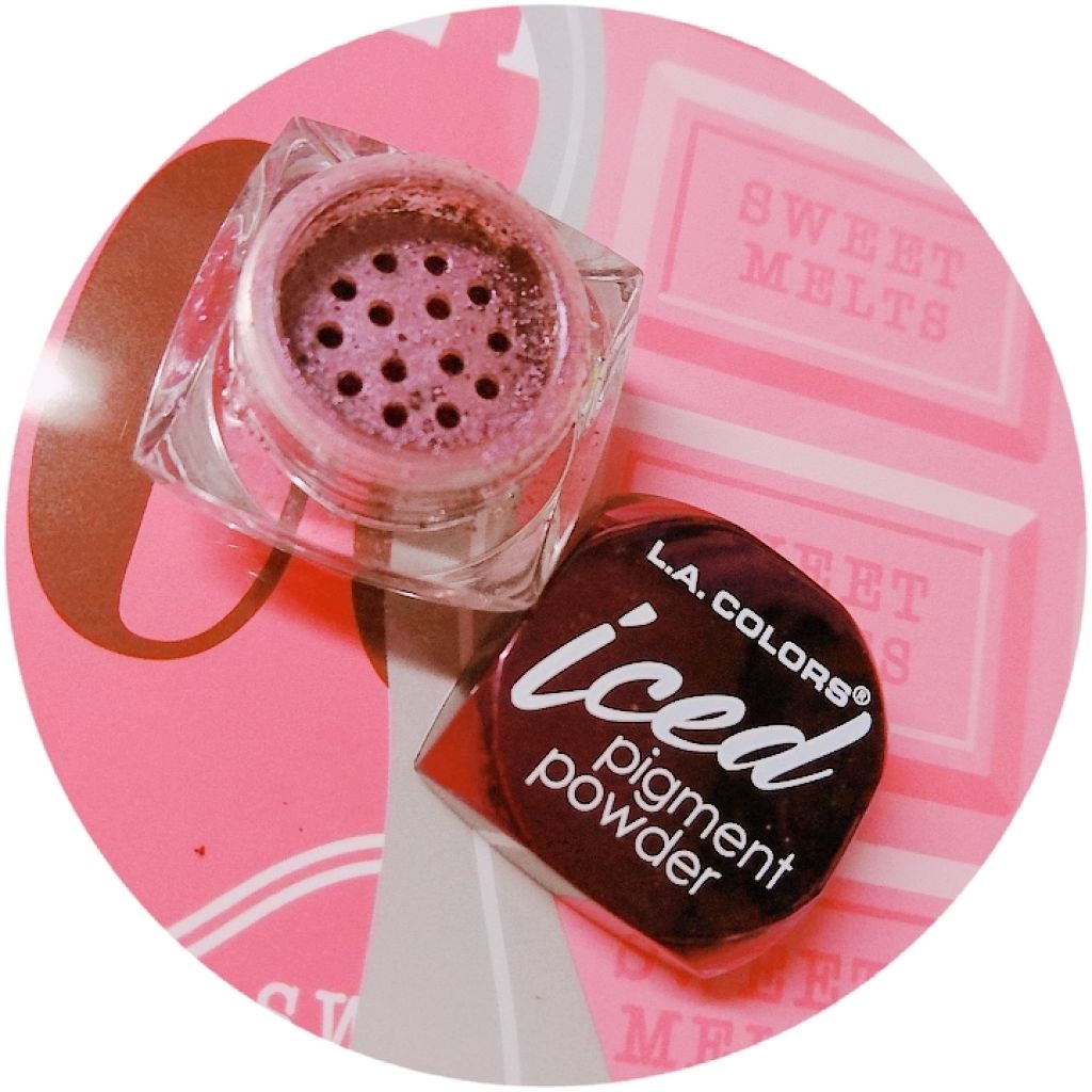 ICED PIGMENT POWDER/L.A.COLORS/アイシャドウパレットを使ったクチコミ(1枚目)