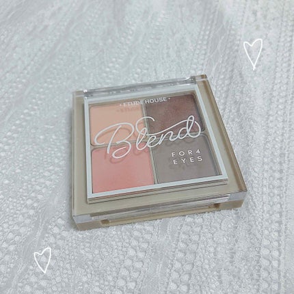 ブレンド フォー アイズ/ETUDE/アイシャドウパレットを使ったクチコミ(1枚目)