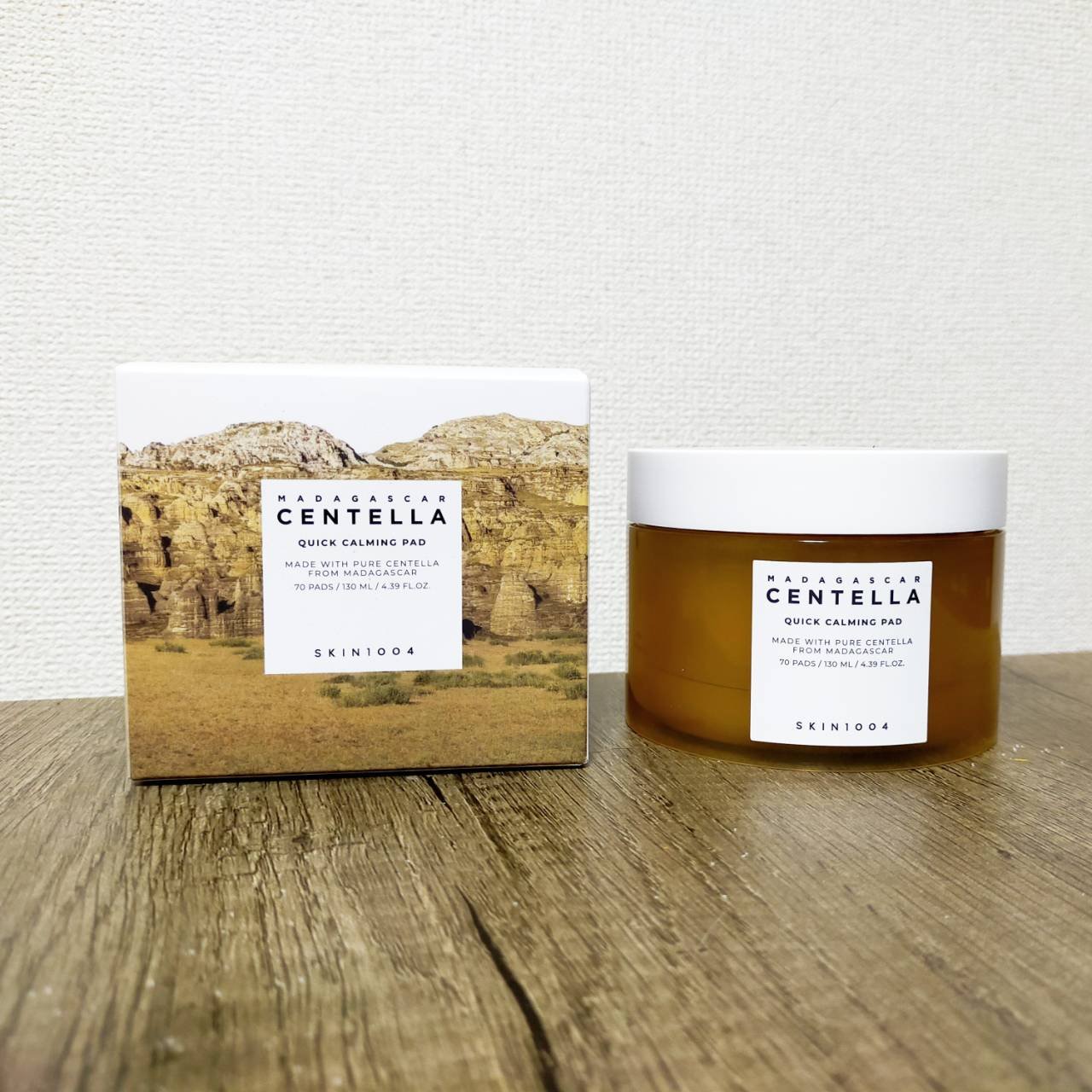 センテラ クイックカーミングパッド/SKIN1004/トナーパッドを使ったクチコミ（1枚目）