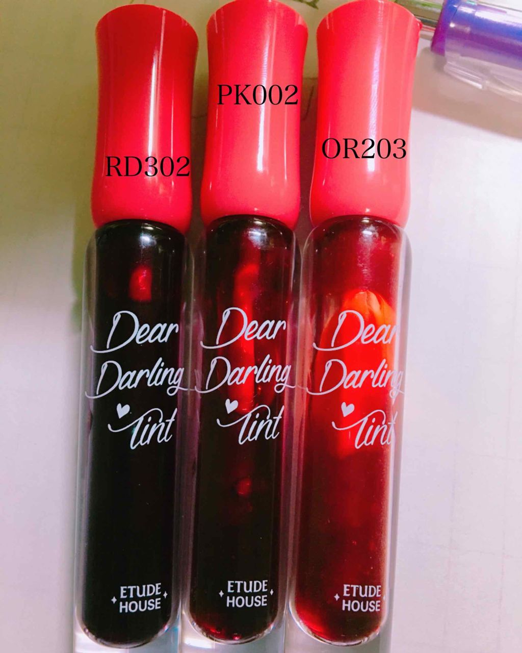 ディアダーリン ウォータージェルティント/ETUDE/リップティントを使ったクチコミ（1枚目）