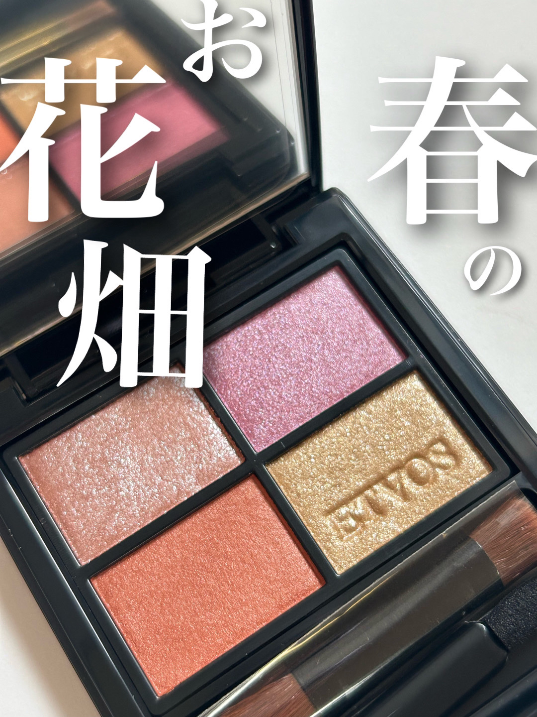 ミネラルクラッシィシャドー/エトヴォス/アイシャドウパレットを使ったクチコミ（1枚目）