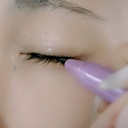 「密着アイライナー」ショート筆リキッド/デジャヴュ/リキッドアイライナーを使ったクチコミ(6枚目)