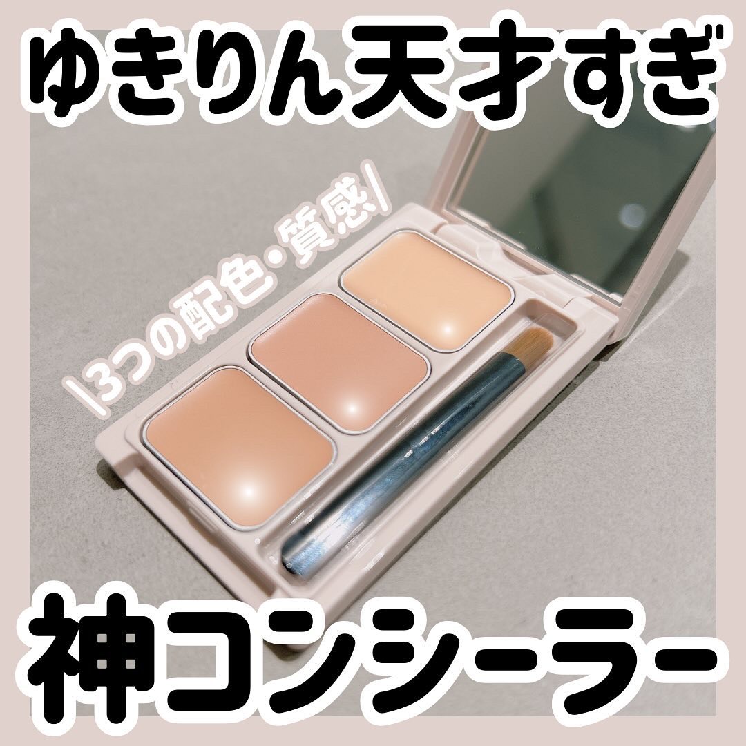 カバーパーフェクトコンシーラー/upink/パレットコンシーラーを使ったクチコミ（1枚目）