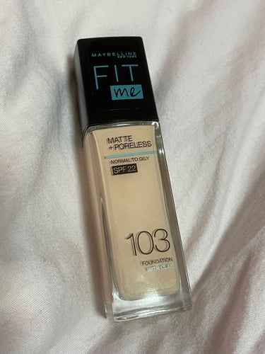 フィットミー リキッドファンデーション R/MAYBELLINE NEW YORK/リキッドファンデーションを使ったクチコミ（1枚目）