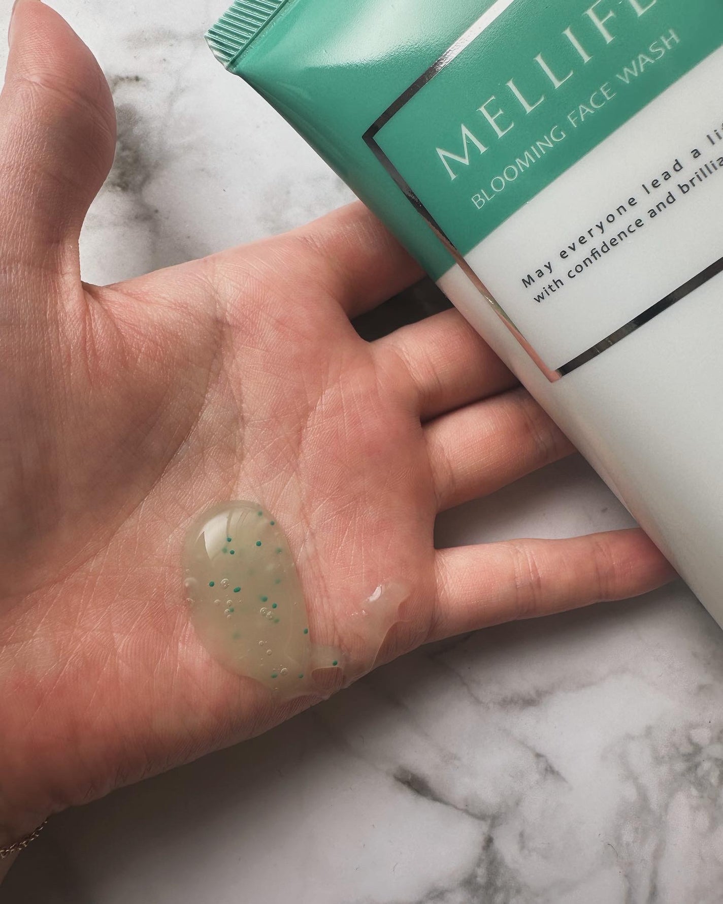 ブルーミングフェイスウォッシュ/MELLIFE/その他洗顔料を使ったクチコミ(2枚目)