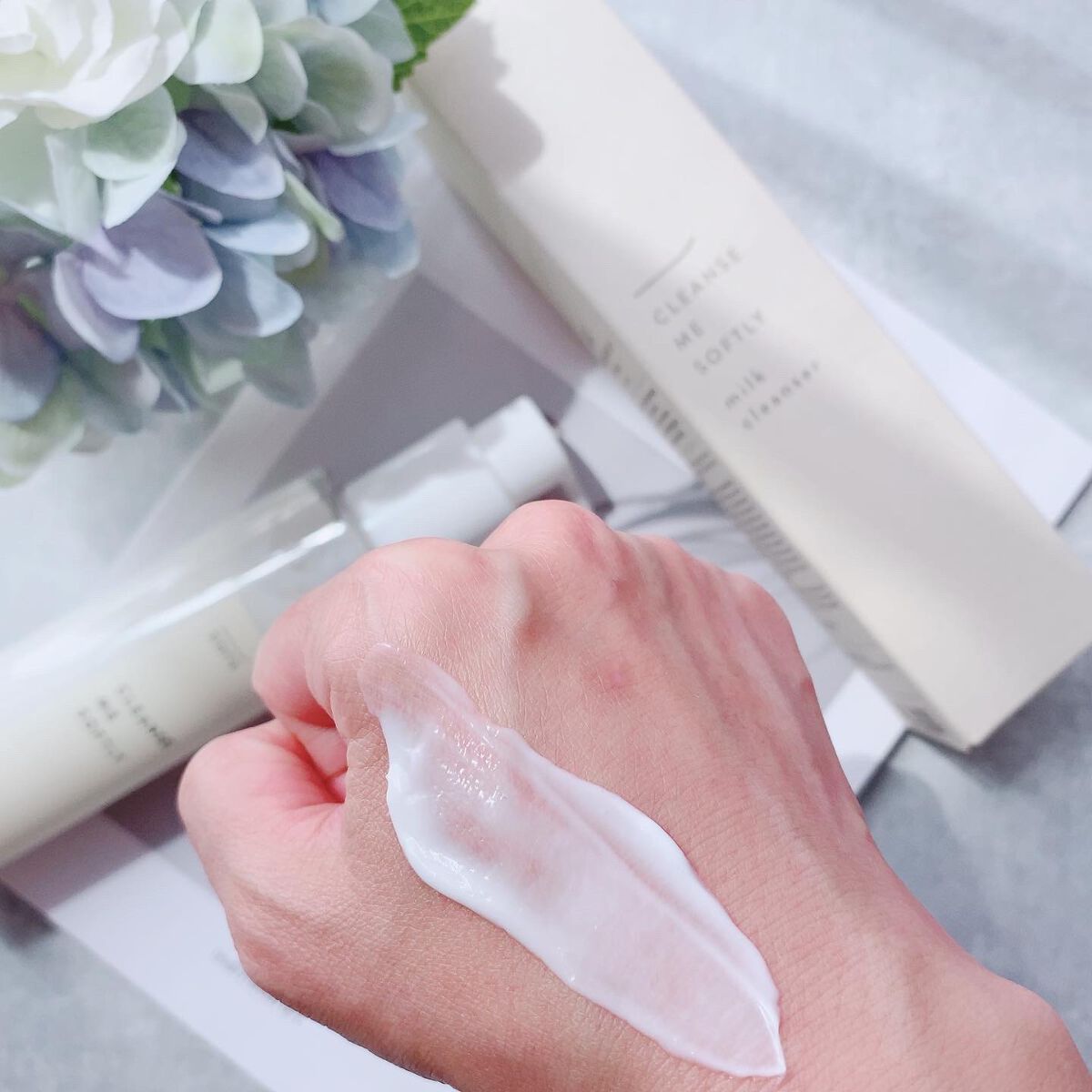 クレンズ ミー ソフトリー ミルククレンザー/SIORIS/ミルククレンジングを使ったクチコミ(6枚目)