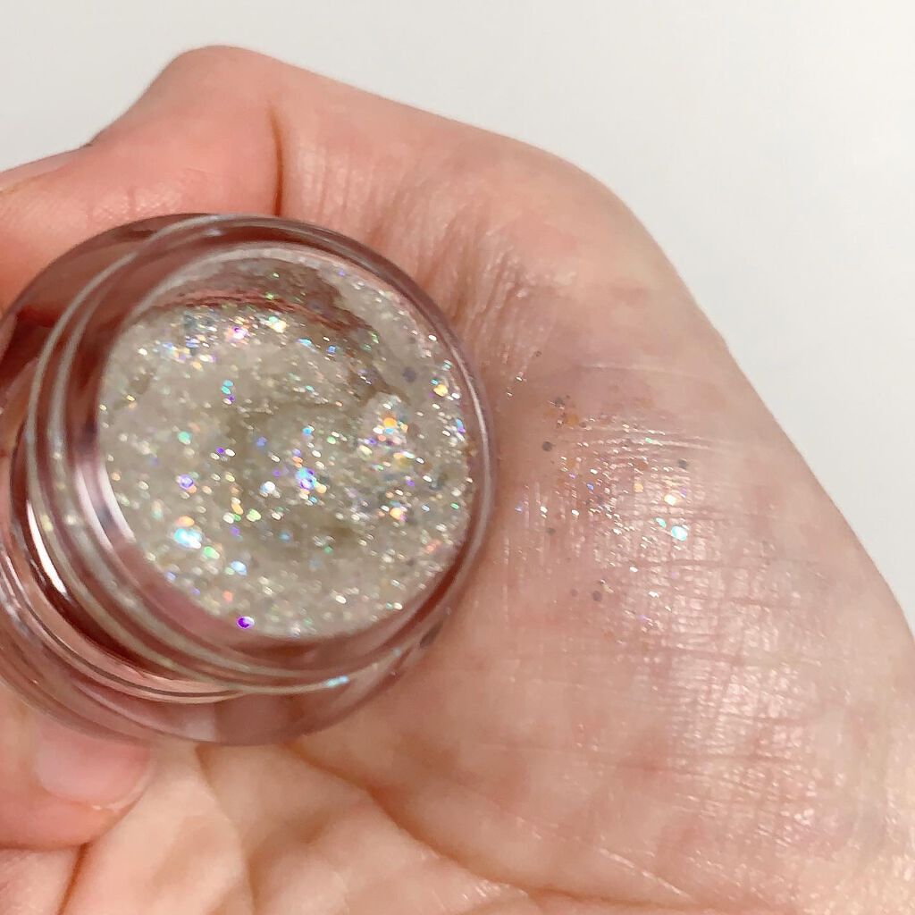 シャイラスティンググリッタージェル/POPSY NOTE/グリッターを使ったクチコミ(3枚目)