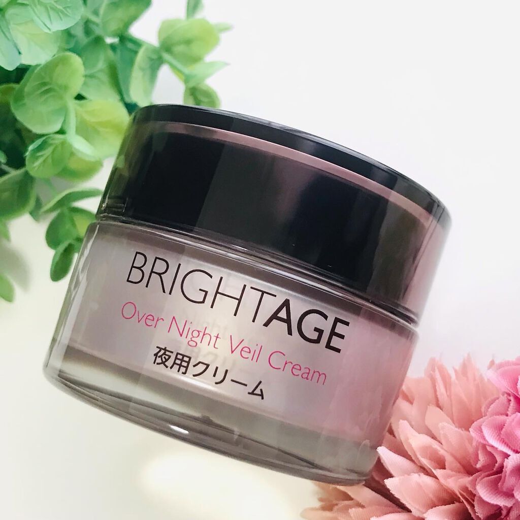 オーバーナイト ヴェールクリーム/BRIGHTAGE/フェイスクリームを使ったクチコミ（3枚目）