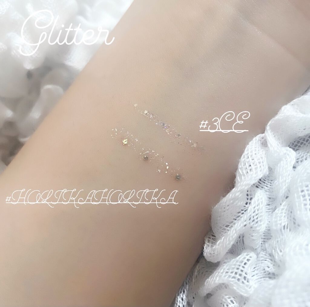 3CE アイスイッチ/3CE/グリッターを使ったクチコミ（1枚目）