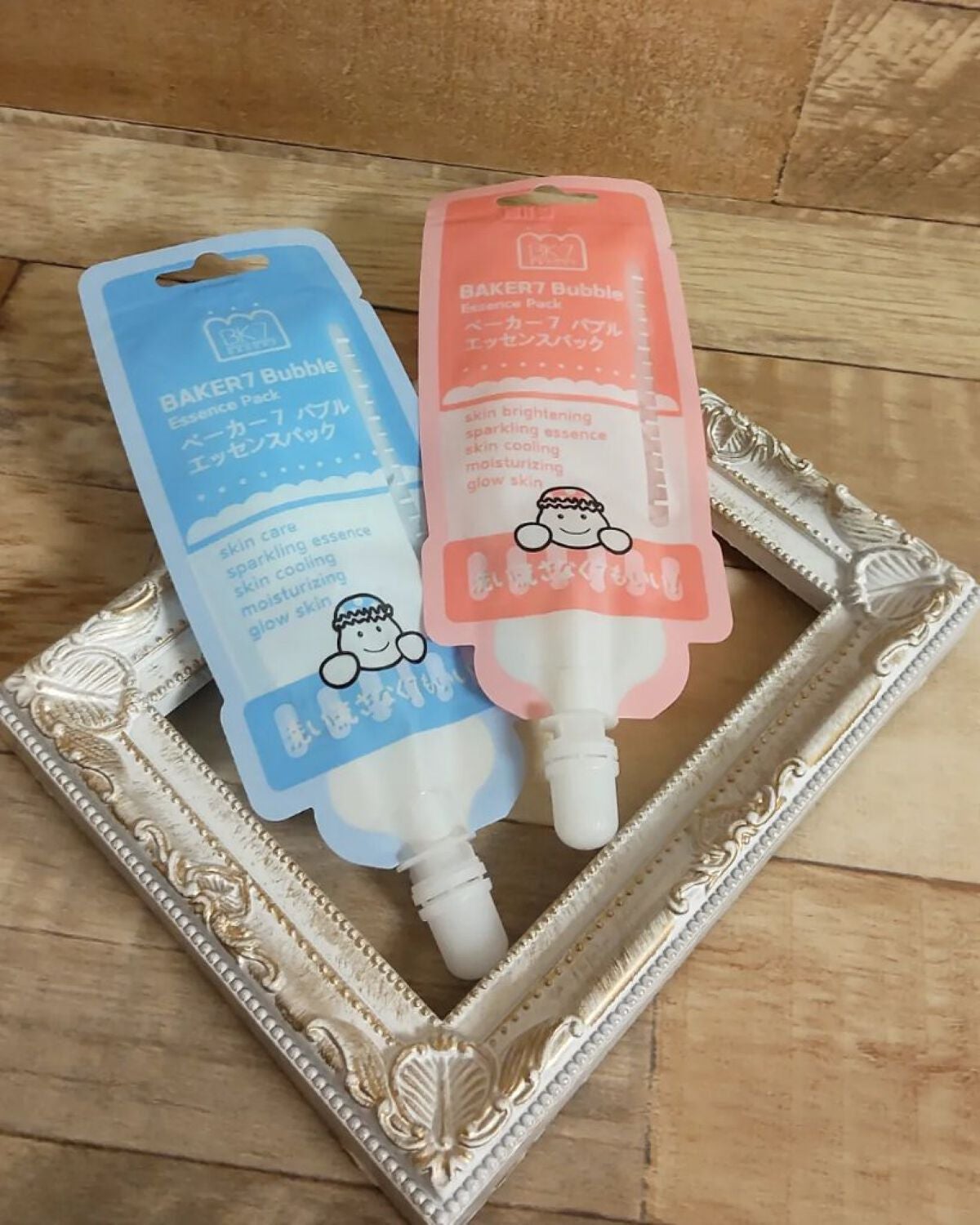 マジックバブルエッセンスパックMINI/BAKER7/シートマスク・パックを使ったクチコミ(1枚目)