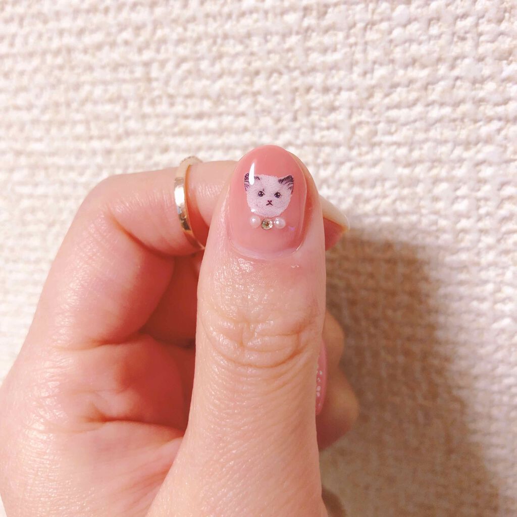 ジェルネイル（ライト対応）/セリア/ジェルネイルを使ったクチコミ（2枚目）