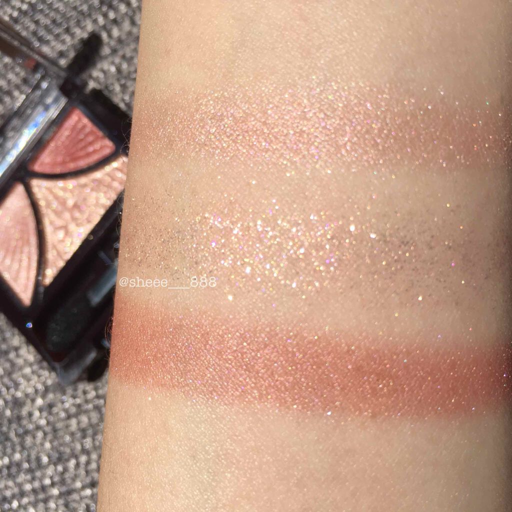 ジューシーピュアアイズ/キャンメイク/アイシャドウパレットを使ったクチコミ（3枚目）