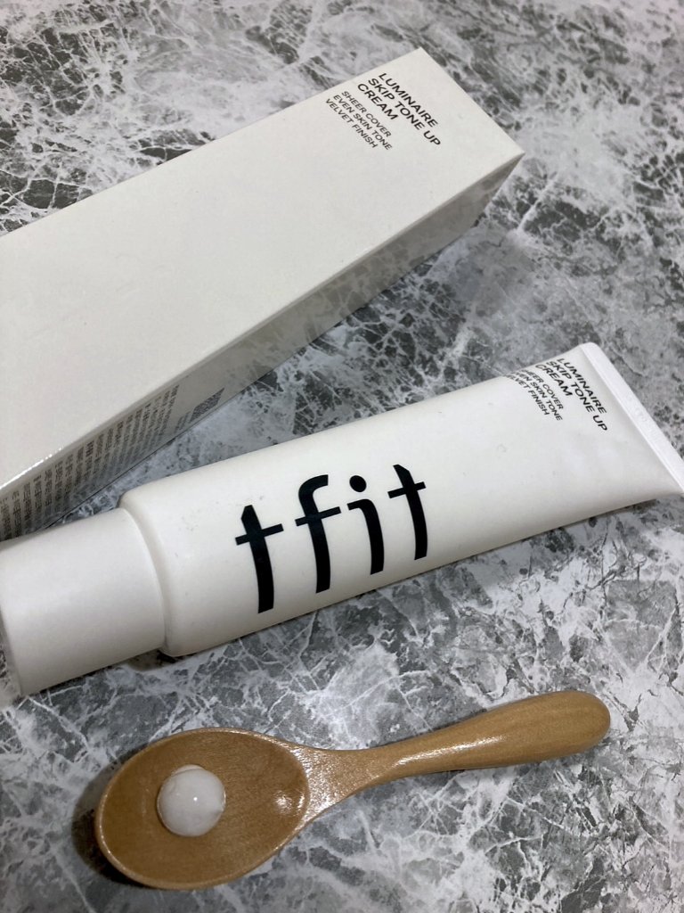 ルミネールスキップトーンアップクリーム/TFIT/化粧下地を使ったクチコミ（1枚目）