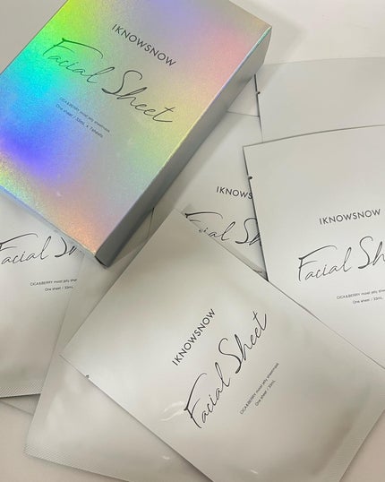 フェイシャルシート/IKNOWSNOW/シートマスク・パックを使ったクチコミ(1枚目)