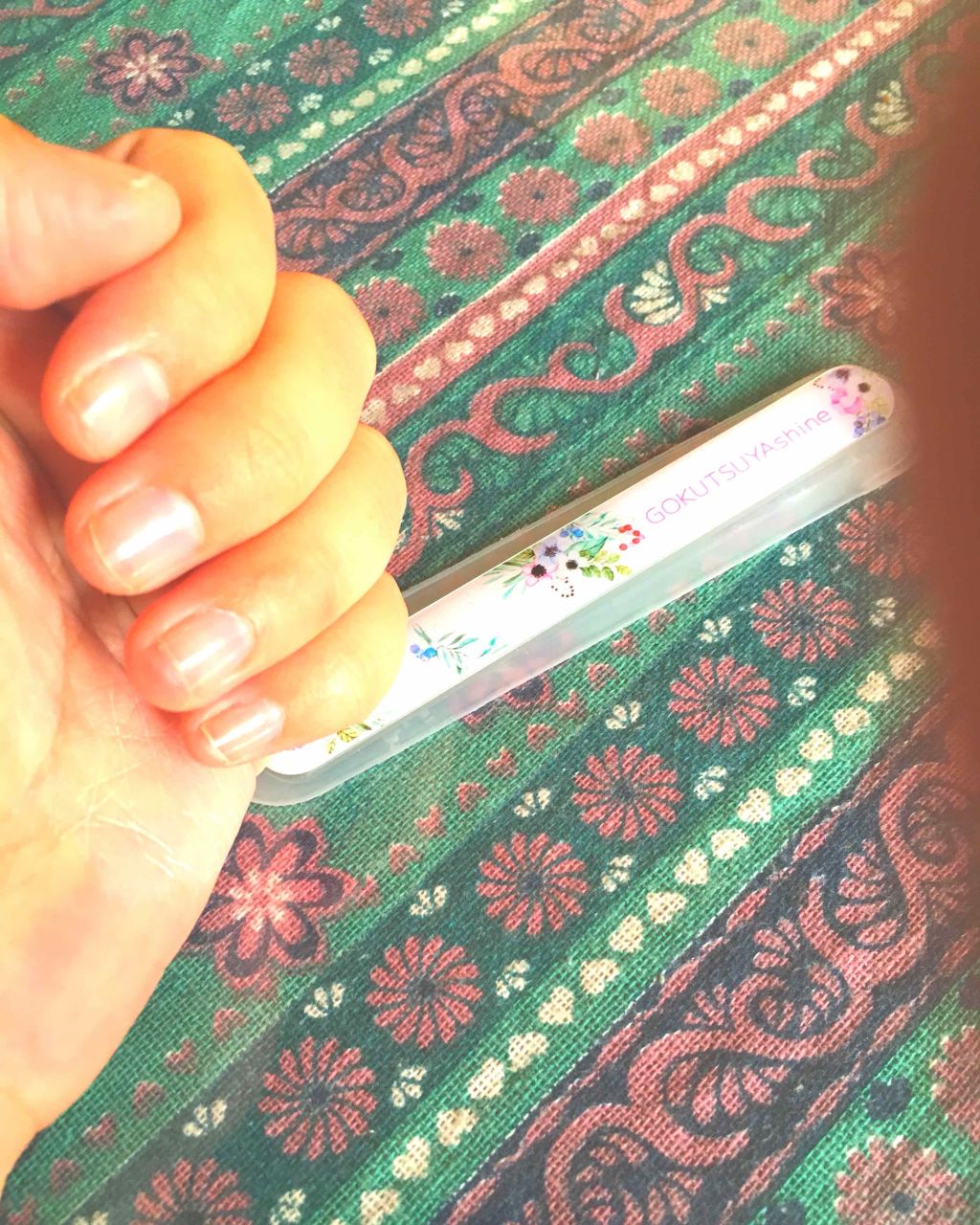 mk06w on LIPS 「爪磨きのGOKUTSUYAshineトップコートを塗ったよりツ..」(1枚目)