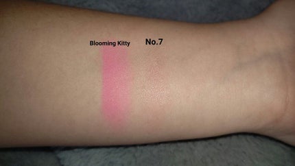 Blooming Kitty パウダーチーク/DAISO/パウダーチークを使ったクチコミ(4枚目)