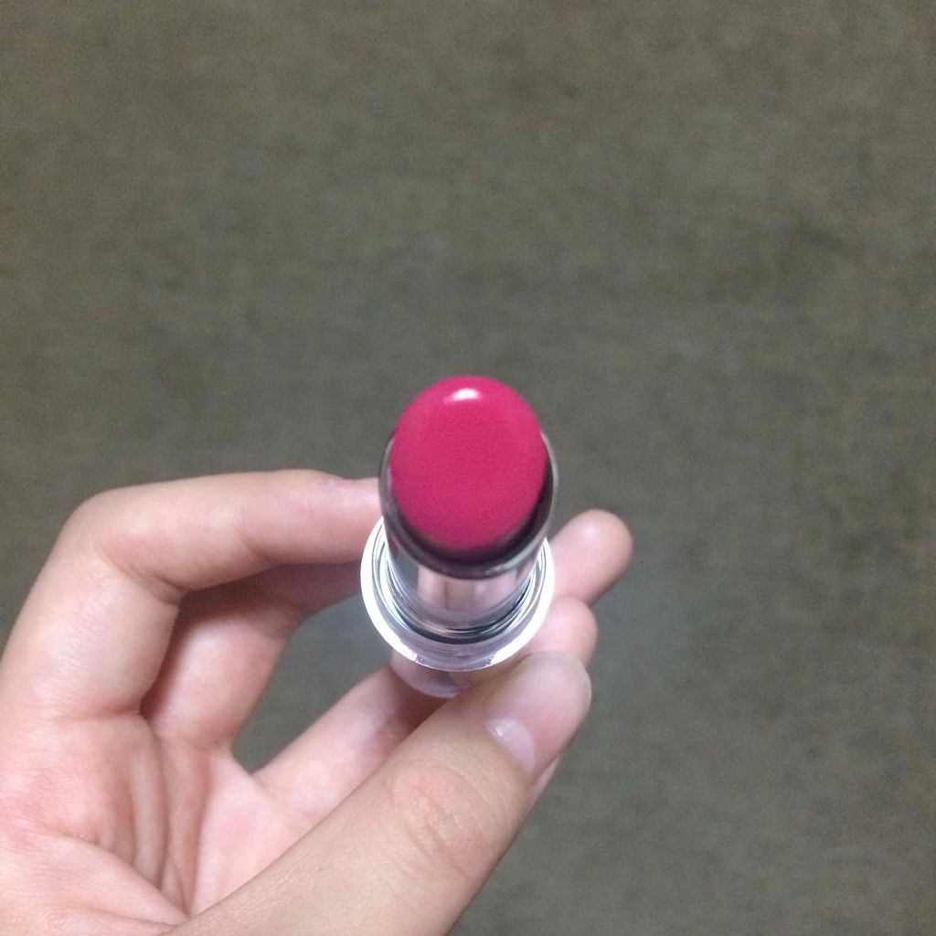 ラスティンググロスリップ/CEZANNE/口紅を使ったクチコミ(2枚目)