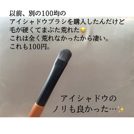 ごくふわブラシ/DAISO/メイクブラシを使ったクチコミ(3枚目)